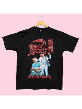 Death Spiritual Healing Album Death Metal Band Tee XL